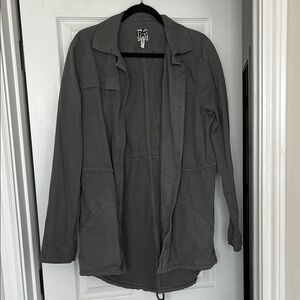 free press Gray Utility Jacket